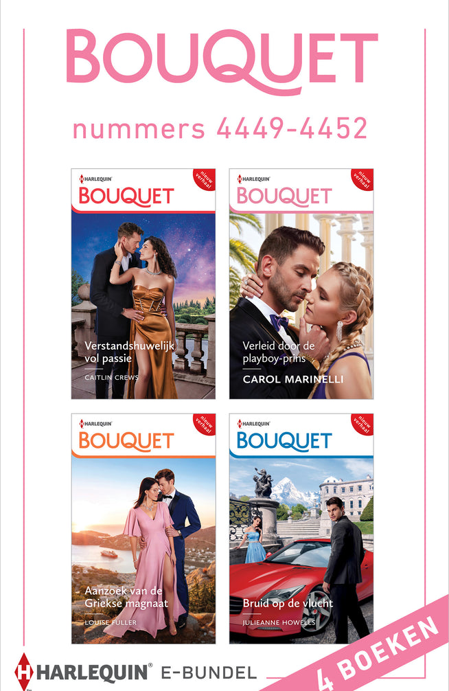 Bouquet e-bundel nummers 4449 - 4452 (4-in-1)