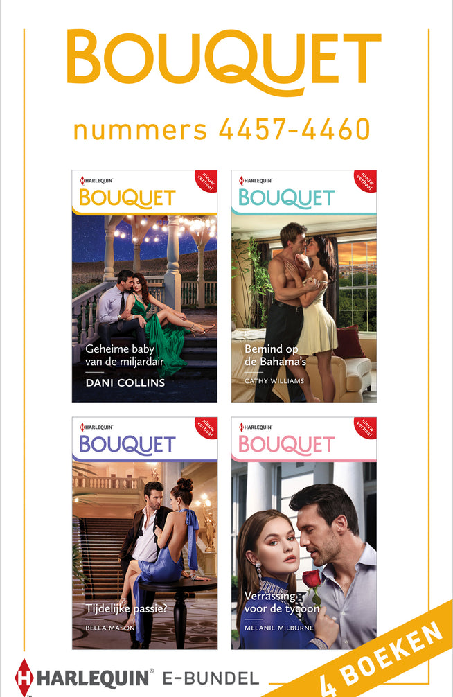 Bouquet e-bundel nummers 4457 - 4460 (4-in-1)