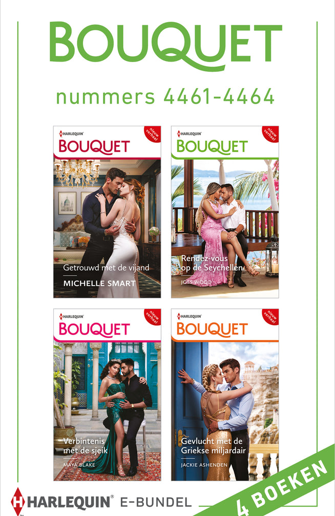 Bouquet e-bundel nummers 4461 - 4464 (4-in-1)