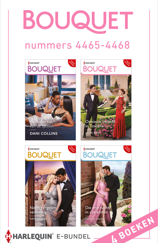 Bouquet e-bundel nummers 4465 - 4468 (4-in-1)