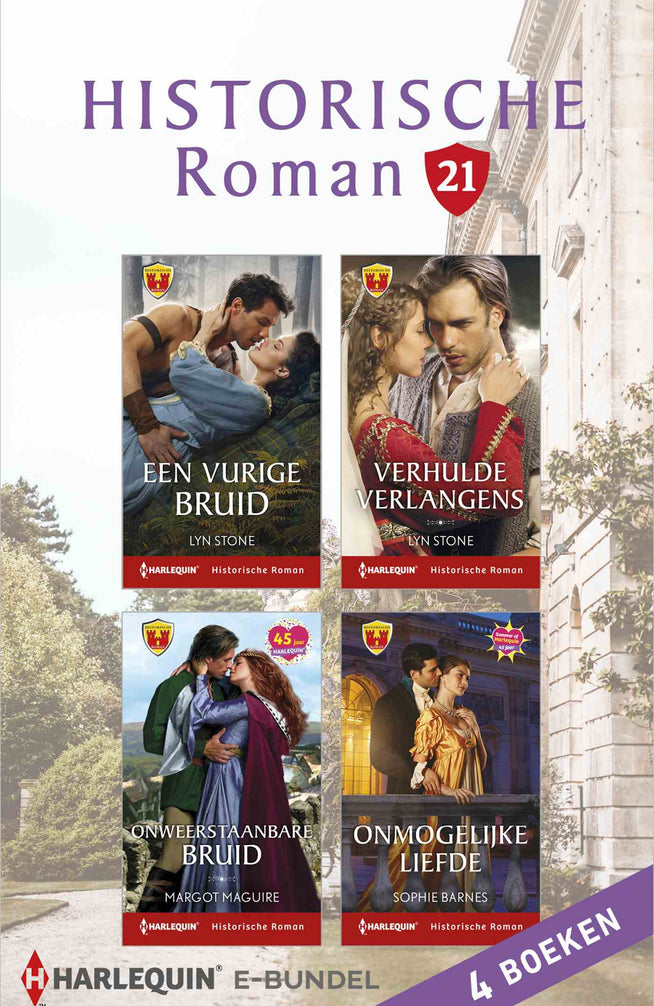 Historische roman e-bundel 21 (4-in-1)