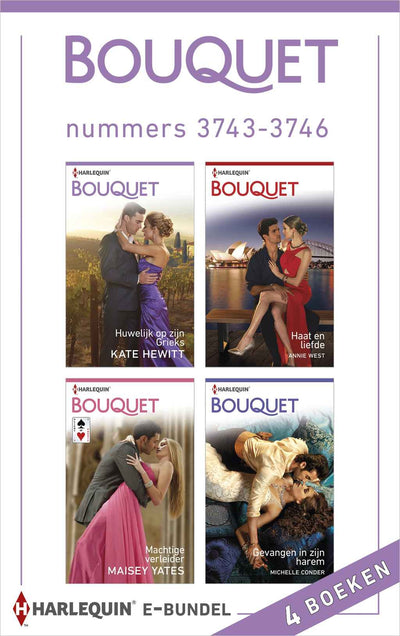 Bouquet e-bundel nummers 3743-3746