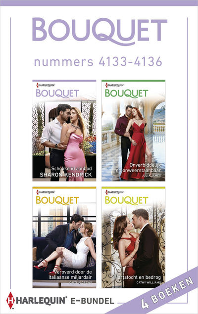 Bouquet e-bundel nummers 4133 – 4136 (4-in-1)