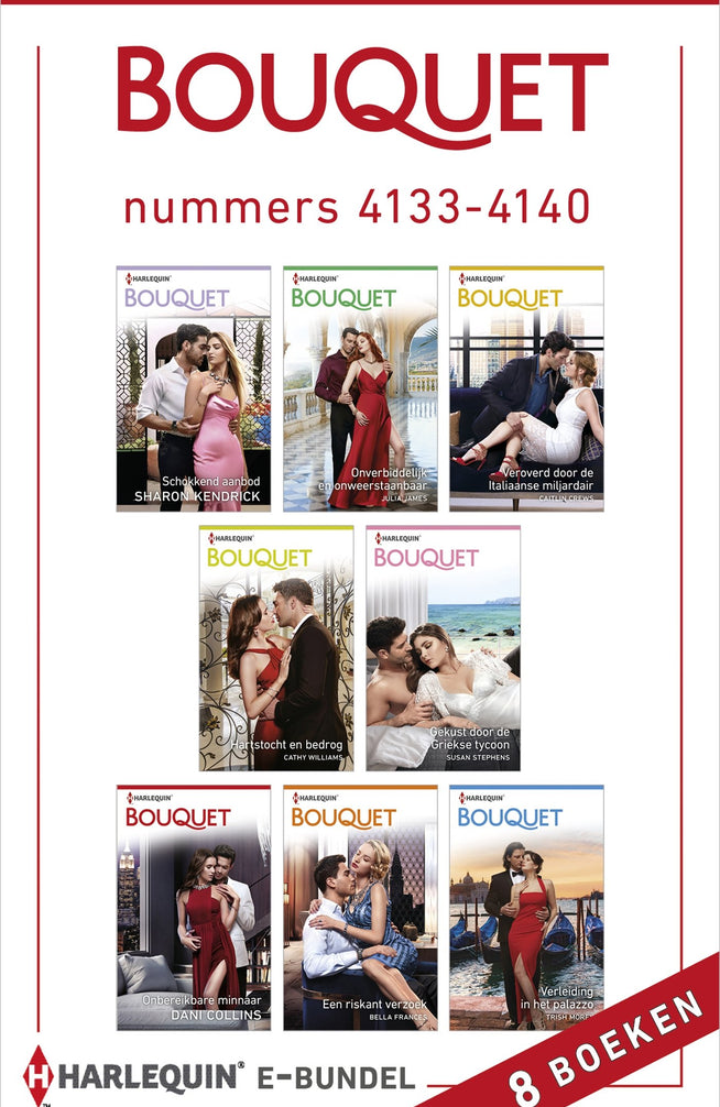 Bouquet e-bundel nummers 4133 – 4140 (8-in-1)