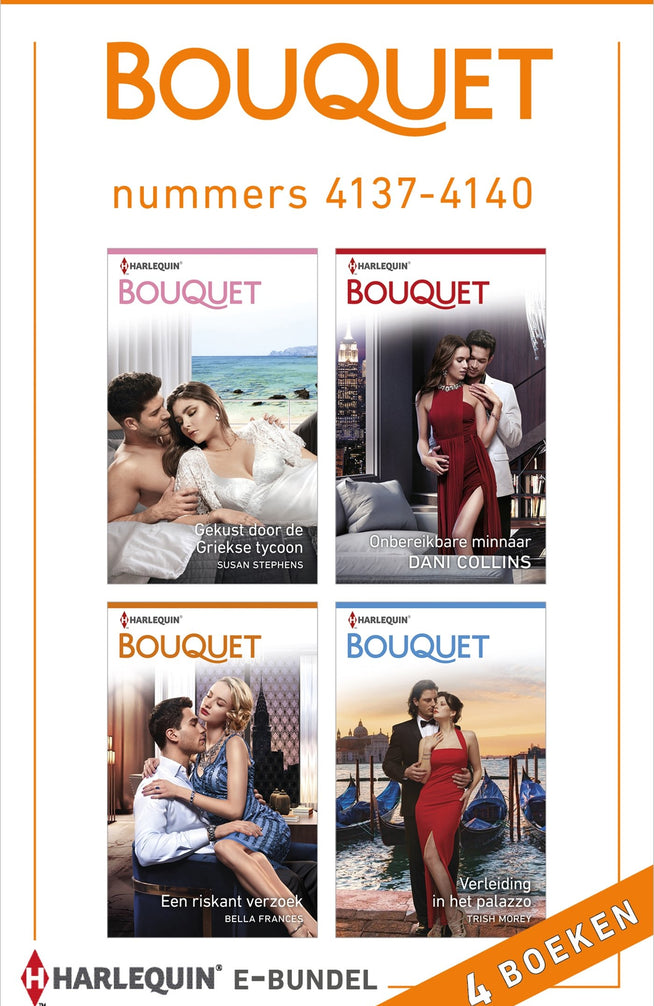 Bouquet e-bundel nummers 4137 – 4140 (4-in-1)