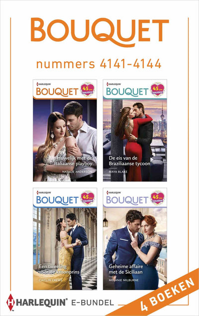 Bouquet e-bundel nummers 4141 – 4144 (4-in-1)