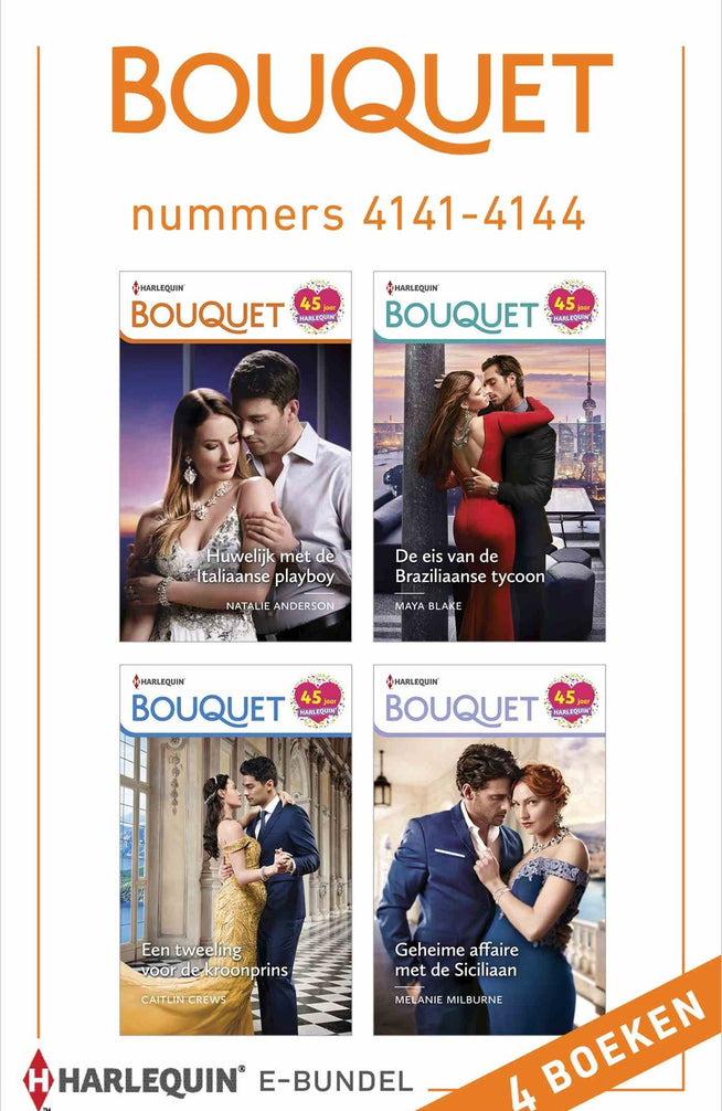Bouquet e-bundel nummers 4141 – 4144 (4-in-1)