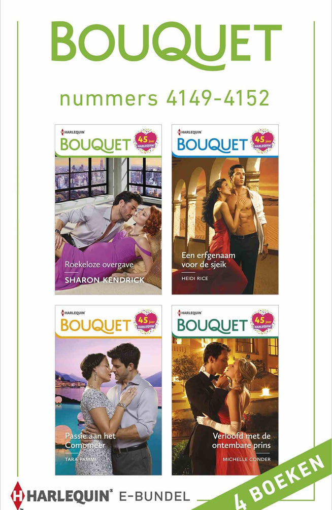 Bouquet e-bundel nummers 4149 - 4152 (4-in-1)