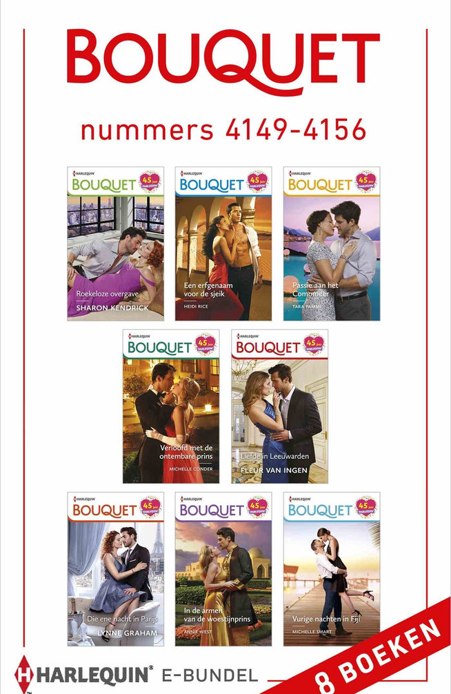 Bouquet e-bundel nummers 4149 - 4156 (8-in-1)