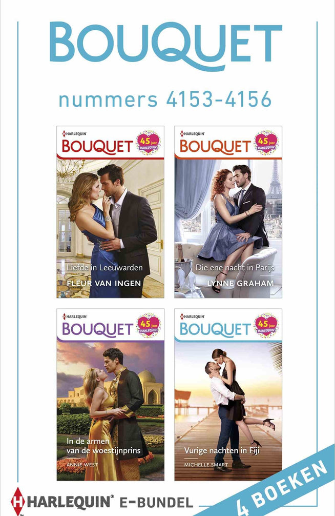 Bouquet e-bundel nummers 4153 - 4156 (4-in-1)