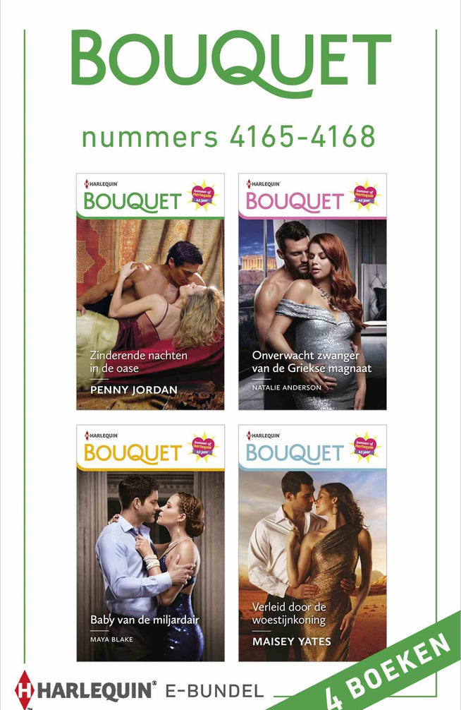 Bouquet e-bundel nummers 4165 - 4168 (4-in-1)