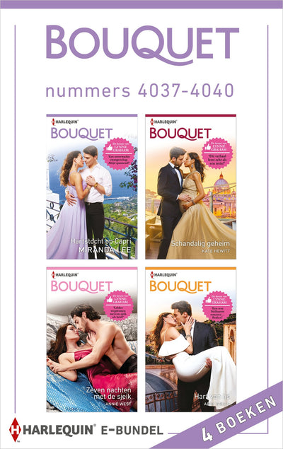 Bouquet e-bundel nummers 4037 – 4040 (4-in-1)