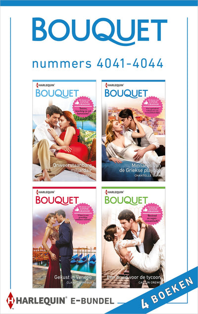 Bouquet e-bundel nummers 4041 - 4044 (4-in-1)