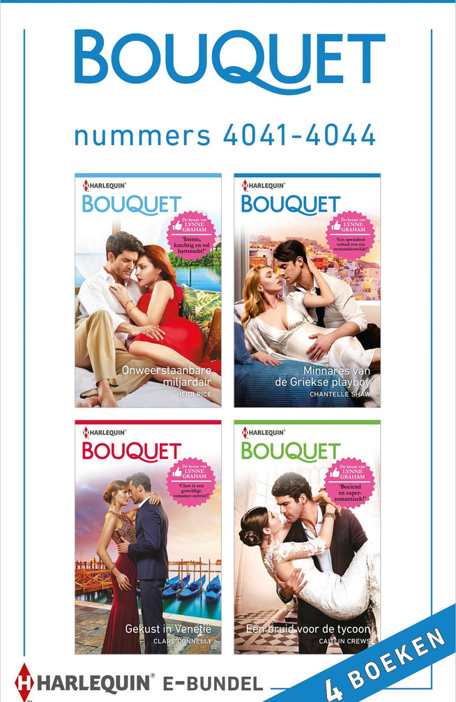 Bouquet e-bundel nummers 4041 - 4044 (4-in-1)