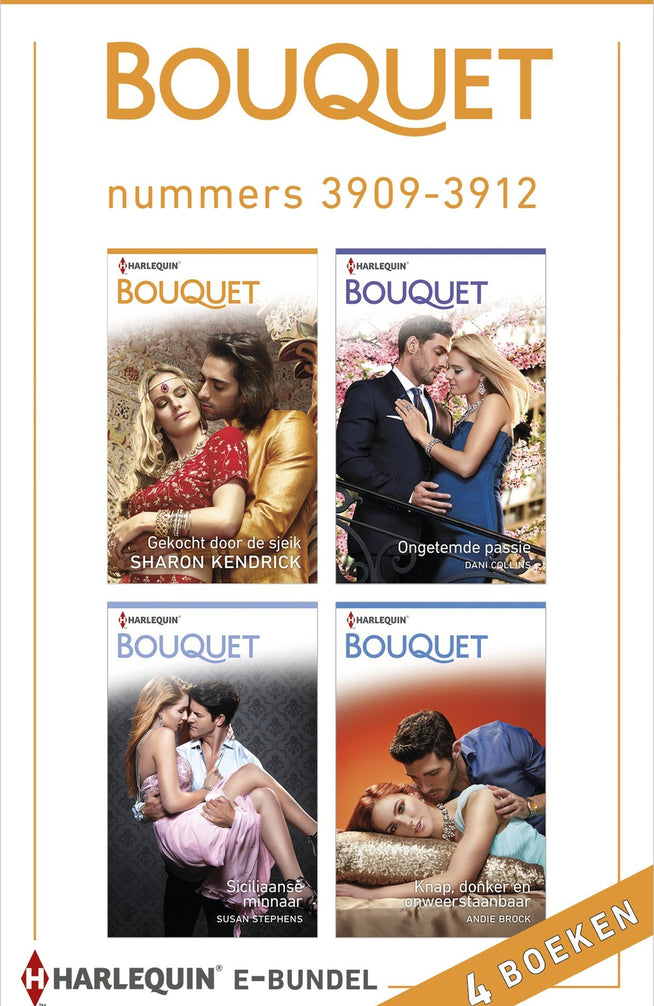 Bouquet e-bundel nummers 3909-3912, 4-in-1