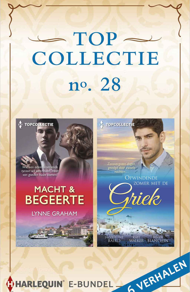 Topcollectie Pakket 28 – Lynne Graham – Jaqueline Baird – Kate Walker – Helen Bianchin