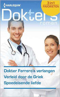 Intiem Favorieten 492 – Jennifer Taylor – Margaret Barker – Laura Iding – Dokter Ferrero’s verlangen – Verleid door de Griek – Spoedeisende liefde