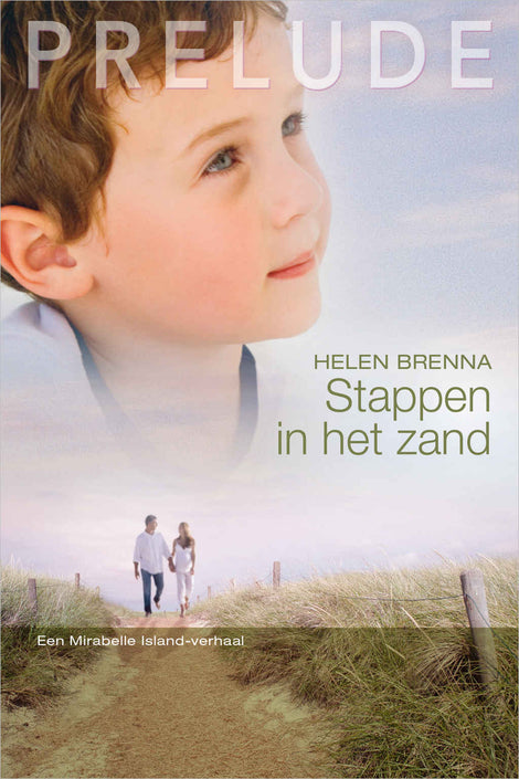 Stappen in het zand