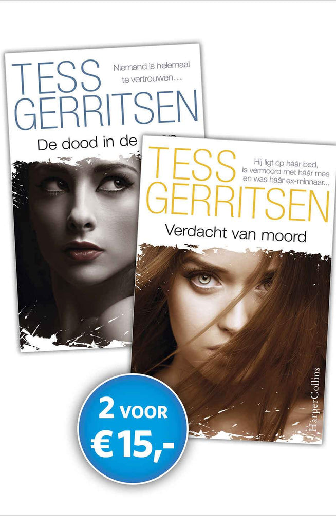 Tess Gerritsen Pakket 2: De dood in de ogen / Verdacht van moord