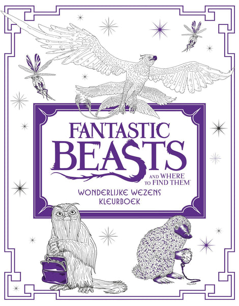 Fantastic Beasts and Where to Find Them: Wonderlijke wezens - kleurboek