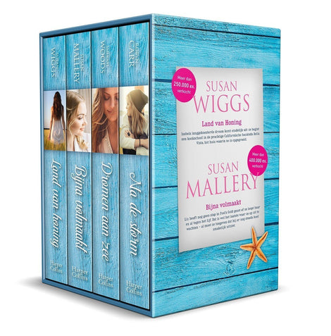 Feelgood Zomerbox: Land van honing / Dromen aan zee / Bijna volmaakt / Na de storm (box)